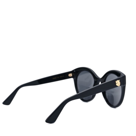 GUCCI Round frame soft cat-eye acetate sunglasses NEW - Picture 11 of 12